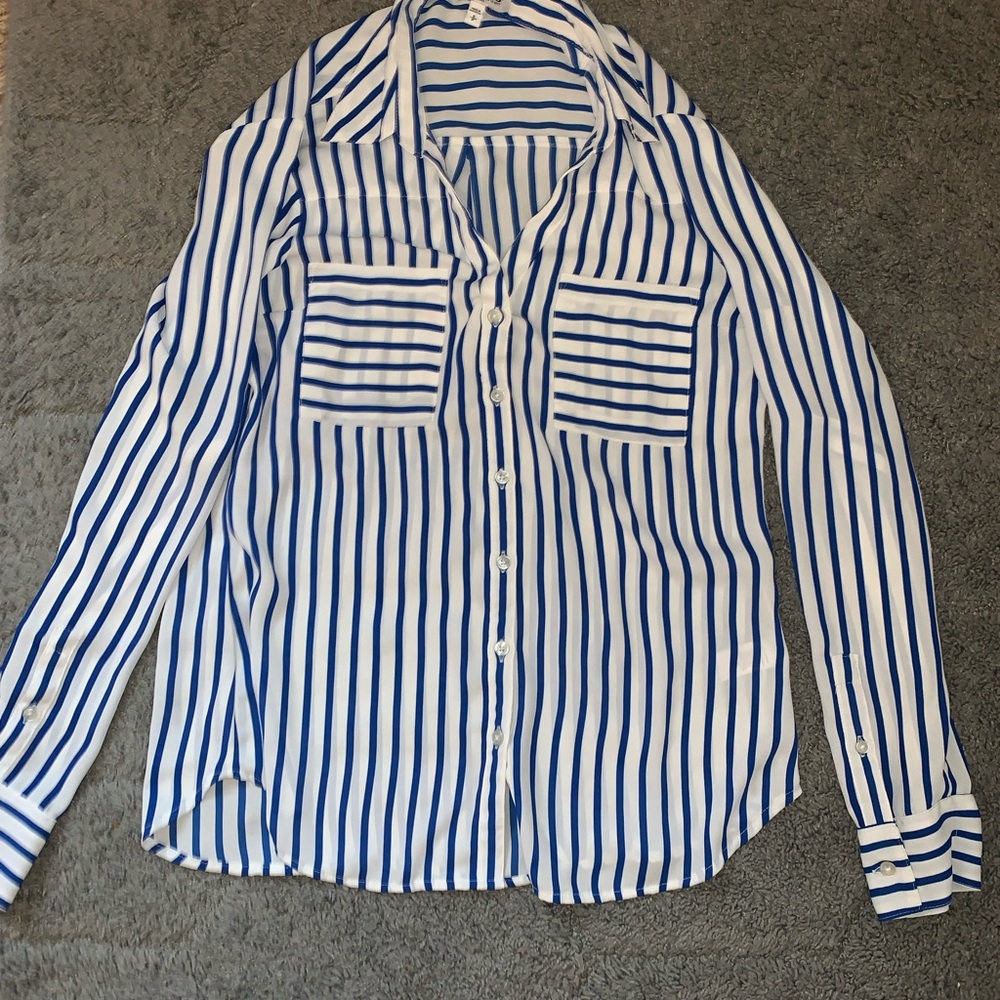 Never used Express protfolio button down